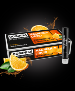 Dominiks Sportnahrung Magnesium Ampullen Orange