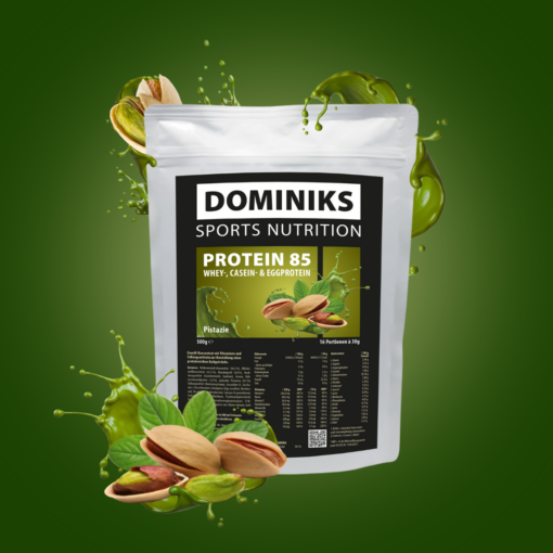 Dominiks Sportnahrung PROTEIN Pulver Pistazie