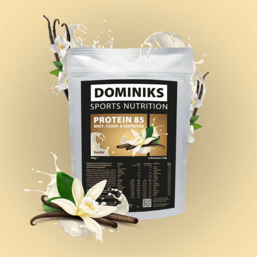 Dominiks Sportnahrung PROTEIN Pulver Vanille