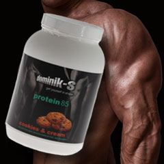 Sportprodukt Proteine zum Muskelaufbau