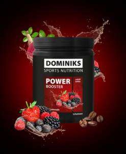 Dominiks Sportnahrung Power Booster Aminosäuren Vitamine und Koffein